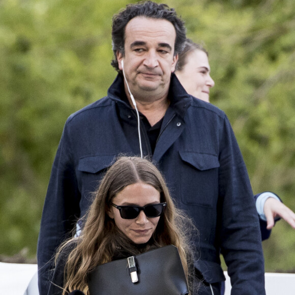 Olivier Sarkozy et sa femme Mary-Kate Olsen assistent au Global Champions Tour CSI2 Madrid 2019, Madrid, le 17 mai 2019.