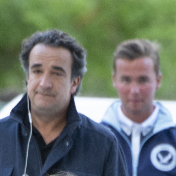 Olivier Sarkozy et sa femme Mary-Kate Olsen assistent au Global Champions Tour CSI2 Madrid 2019, Madrid, le 17 mai 2019.