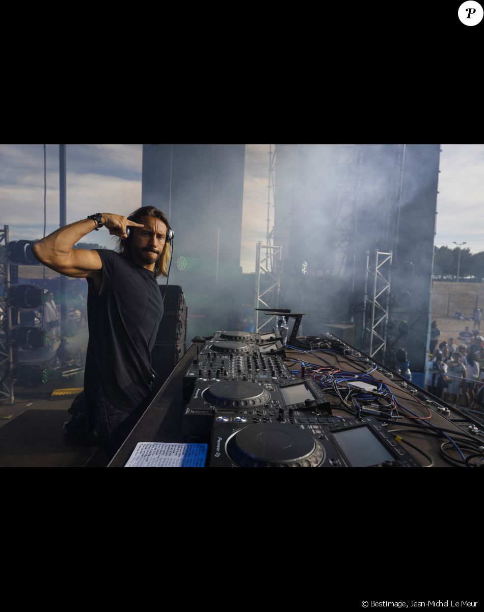 Bob Sinclar anime le Grand Prix de France de Formule 1 au circuit Paul Ricard au Castellet, France, le 23 juin 2019. © Jean-Michel Le Meur/Panoramic/Bestimage