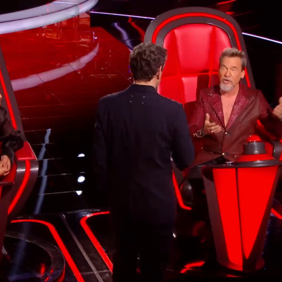 Florent Pagny agacé dans "The Voice 2021" après la prestation de la candidate Marina - TF1, 6 mars 2021