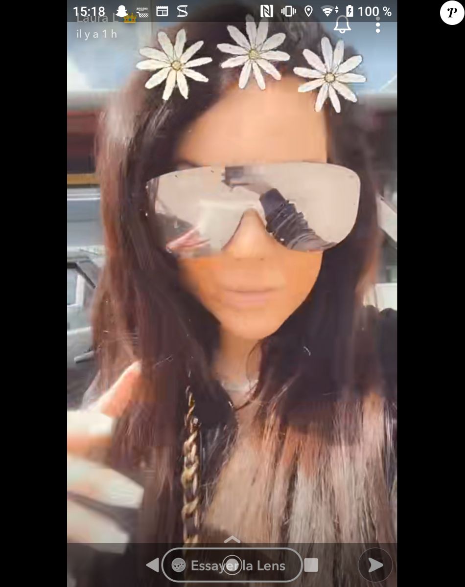 Laura Lempika s'exprime après son opération, le 8 mars 2021, sur Snapchat