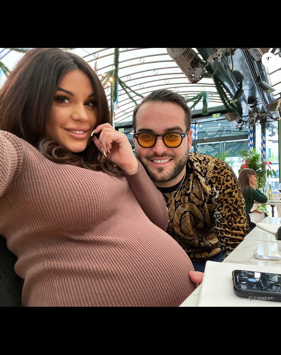 Laura Lempika enceinte de Zlatan, elle pose avec Nikola Lozina, le 29 octobre 2020