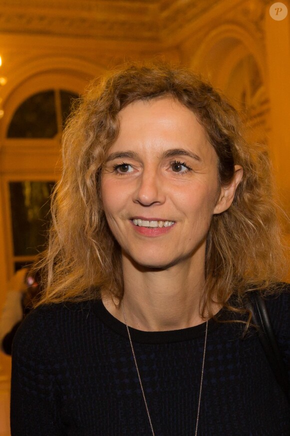 Delphine de Vigan (lauréate du Prix Goncourt des Lycéens) - Cérémonie de remise du Prix Goncourt des Lycéens 2015 à Paris, le 1er décembre 2015. © Romuald Meigneux/Bestimage