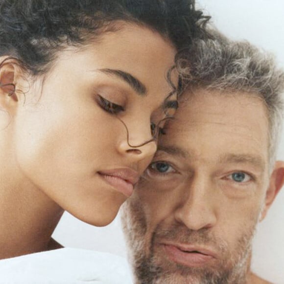 Vincent Cassel et sa femme Tina Kunakey dans la nouvelle campagne de The Kooples 