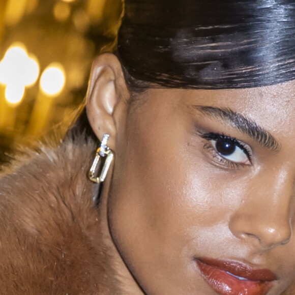 Tina Kunakey (Cassel) - Les people au défilé Stella McCartney collection prêt-à-porter Automne/Hiver 2020-2021 lors de la Fashion Week à Paris (PFW), le 2 mars 2020. © Olivier Borde/Bestimage