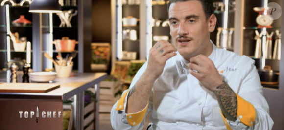 Arnaud dans "Top Chef 2021", sur M6.