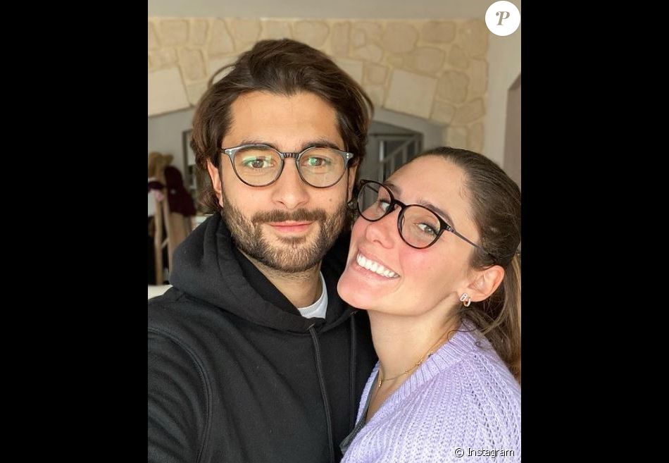 Jesta Hillmann avec son mari Benoît, décembre 2020