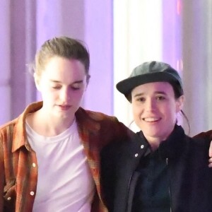 Exclusif - Elliott Page et sa femme Emma Portner sont allées au Bottega Veneta à Beverly Hills, le 28 novembre 2018