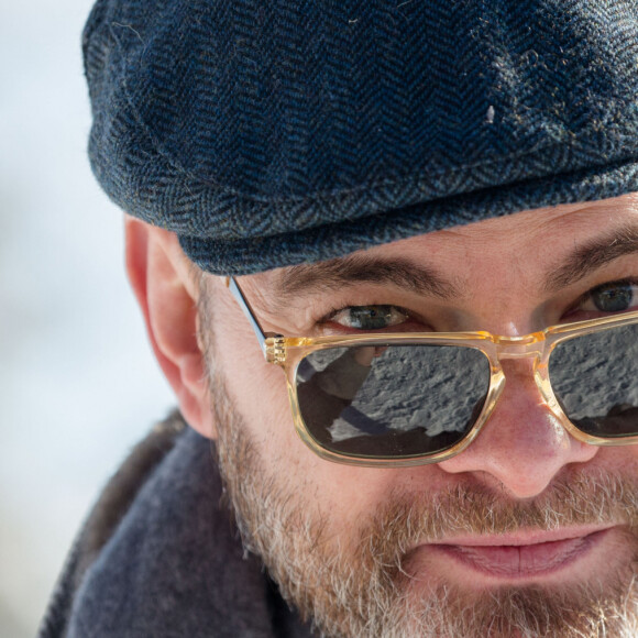 Clovis Cornillac - Photocall du film "Le Temps Des Marguerites" lors du 23e festival international du film de comédie de l'Alpe d'Huez, le 18 janvier 2020. © Cyril Moreau/Bestimage
