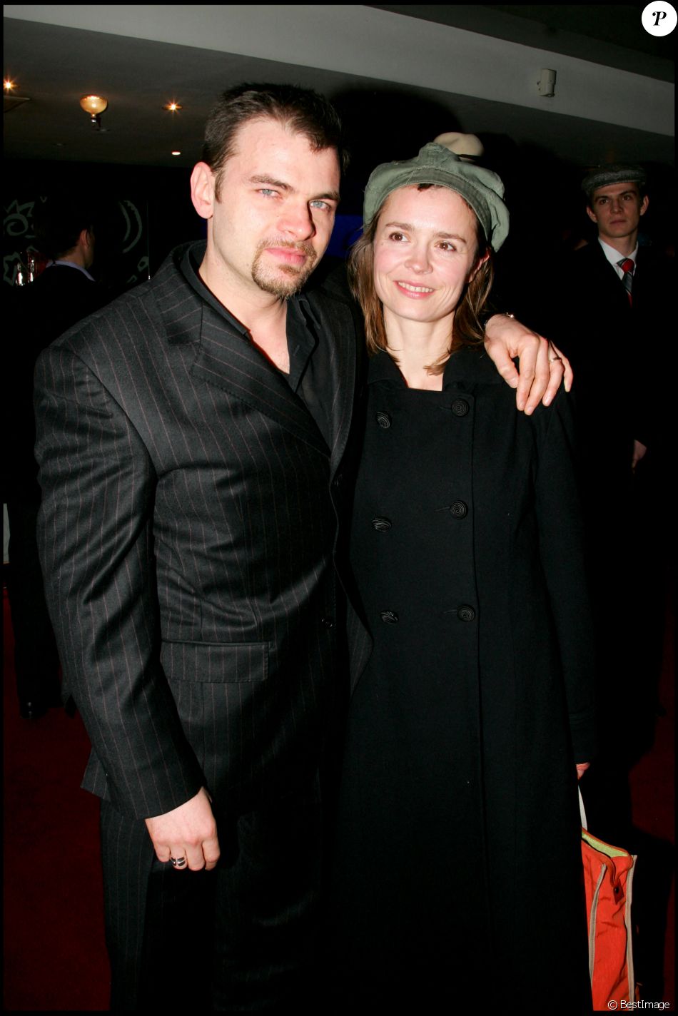 Clovis Cornillac et sa femme Caroline Proust - Première du film "Les brigades du tigre" à l'UGC Bercy.