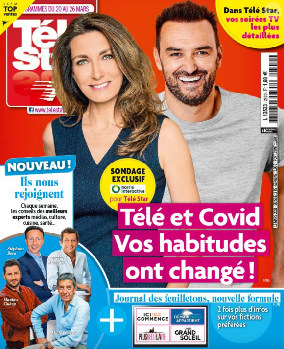 Couverture du magazine Télé Star, paru le 15 mars 2021
