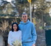 Le footballeur Andrey Lunin et son épouse Anastasiia se sont mariés à Madrid le 18 mars 2021.