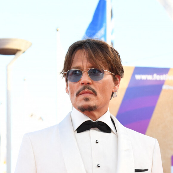 Johnny Depp à la première du film "Waiting For The Barbarians" lors du 45éme festival du Cinéma Américain de Deauville, France, le 8 septembre 2019.