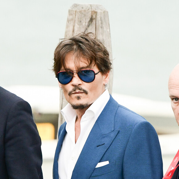 Johnny Depp lors du 76ème festival du film de Venise, la Mostra, sur le Lido de Venise, Italie, le 6 septembre 2019.