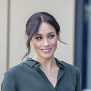 Le prince Harry, duc de Sussex, et Meghan Markle, duchesse de Sussex, inaugurent l'université technologique à Bognor Regis. C'est leur première visite dans le comté de Sussex depuis leur mariage, le 3 octobre 2018.