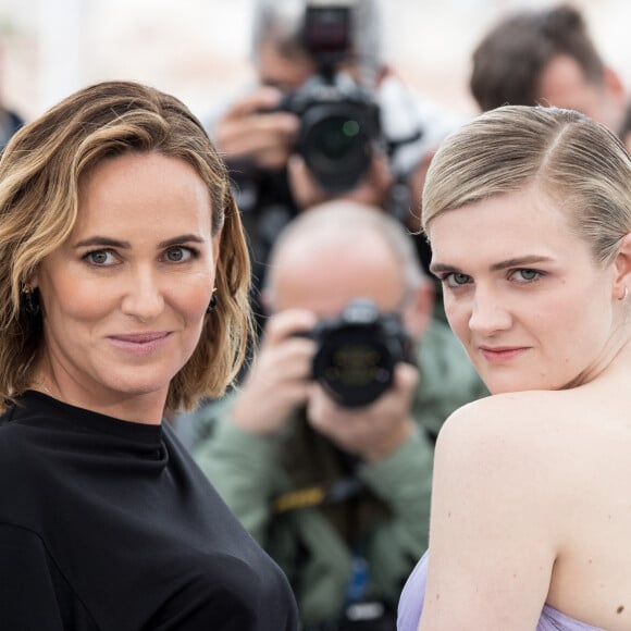 Judith Godrèche, Gayle Rankin au photocall du film The Climb (Un certain regard) lors du 72ème Festival International du film de Cannes. Le 17 mai 2019 © Jacovides-Moreau / Bestimage 
