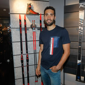 Martin Fourcade - Inauguration du flagship store Rossignol au 21 boulevard des Capucines à Paris, le 22 octobre 2018 avec la collaboration de J-C. de Castelbajac. © CVS/Bestimage