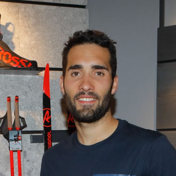 Martin Fourcade - Inauguration du flagship store Rossignol au 21 boulevard des Capucines à Paris, le 22 octobre 2018 avec la collaboration de J-C. de Castelbajac. © CVS/Bestimage