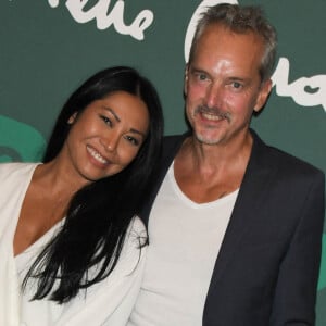 Anggun et son mari Christian Kretschmar - Photocall - Soirée exceptionnelle en l'honneur de Pierre Cardin à l'occasion des 70 ans de sa maison de couture et projection du film documentaire "House of Cardin" suivi d'un cocktail au théâtre du Châtelet à Paris, le 21 septembre 2020. © Coadic Guirec/Bestimage