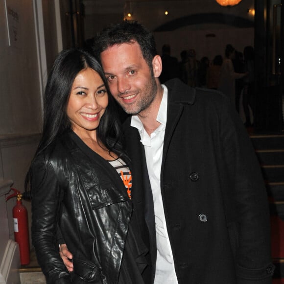 Anggun et son mari Cyril Montana - Archives