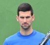 Novak Djokovic s'entraine à Marbella le 11 janvier 2021.