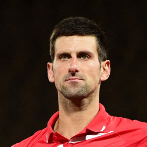 Novak Djokovic (srb) lors des Internationaux de tennis Roland Garros à Paris. © JB Autissier / Panoramic / Bestimage