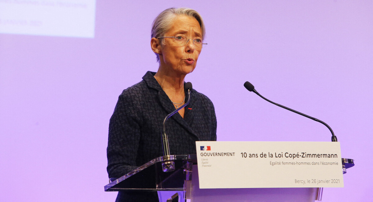 Photo Elisabeth Borne, ministre du travail Conférence pour les dix