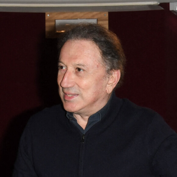 Exclusif - Michel Drucker et sa femme Dany Saval - Projections de deux séances exceptionnelles du film "Signé Furax" en hommage à Marc Simenon au cinéma Mac Mahon à Paris le 27 octobre 2019. © Coadic Guirec/Bestimage 