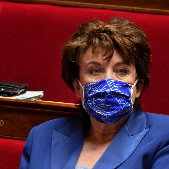 Roselyne Bachelot - Questions d'actualité au gouvernement à l'Assemblée nationale à Paris. Le 9 mars 2021 © Lionel Urman / Bestimage