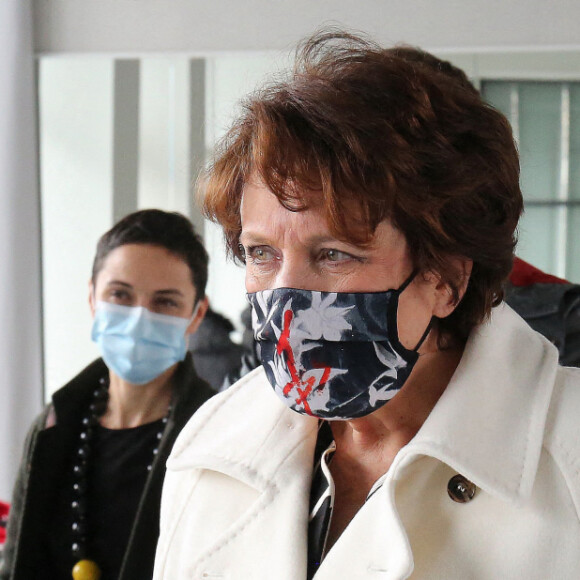 Roselyne Bachelot-Narquin ministre de la Culture au Centre national de la Danse à Pantin le 29 janvier 2021. © Panoramic / Bestimage