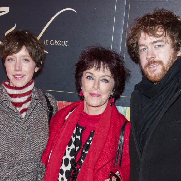 Anny Duperey avec sa fille Sara Giraudeau et son fils Gaël Giraudeau - Cérémonie de remise de prix du 39e Festival Mondial du Cirque de Demain à Paris © Pierre Perusseau/Bestimage