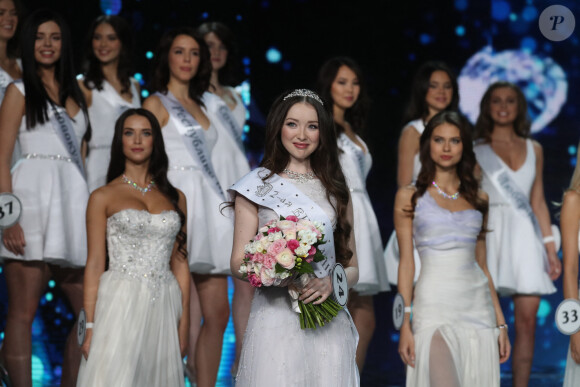 Finale du concours Miss Russie 2017 à Moscou. Le 15 avril 2017.