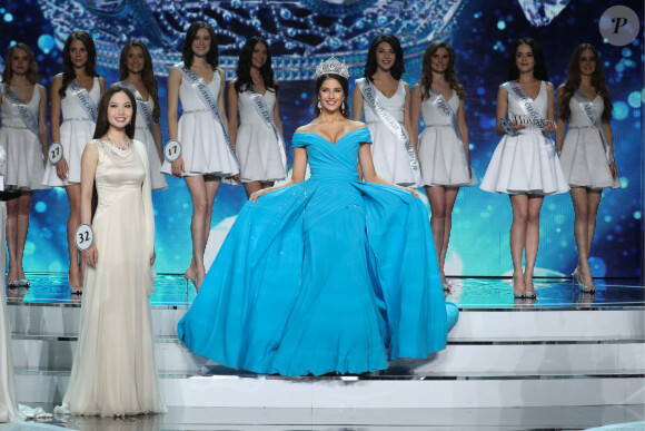 Finale du concours Miss Russie 2017 à Moscou. Le 15 avril 2017.