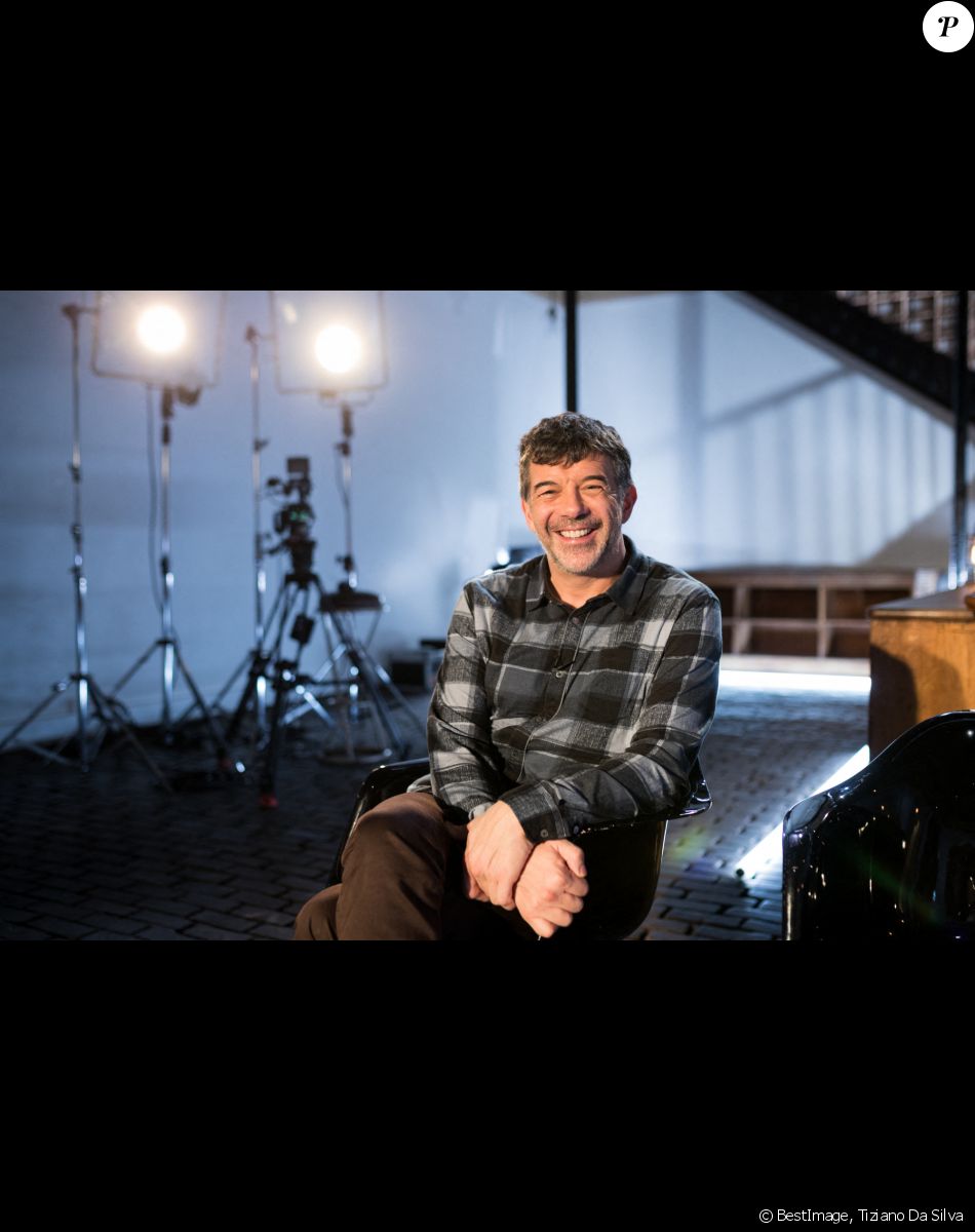 Stéphane Plaza lors de l'enregistrement de l'émission "Animaux Stars" présentée par Bernard Montiel et diffusée le 3 avril 2021 à 17h30, à Paris, France, le 2 février 2021. © Tiziano Da Silva/Bestimage