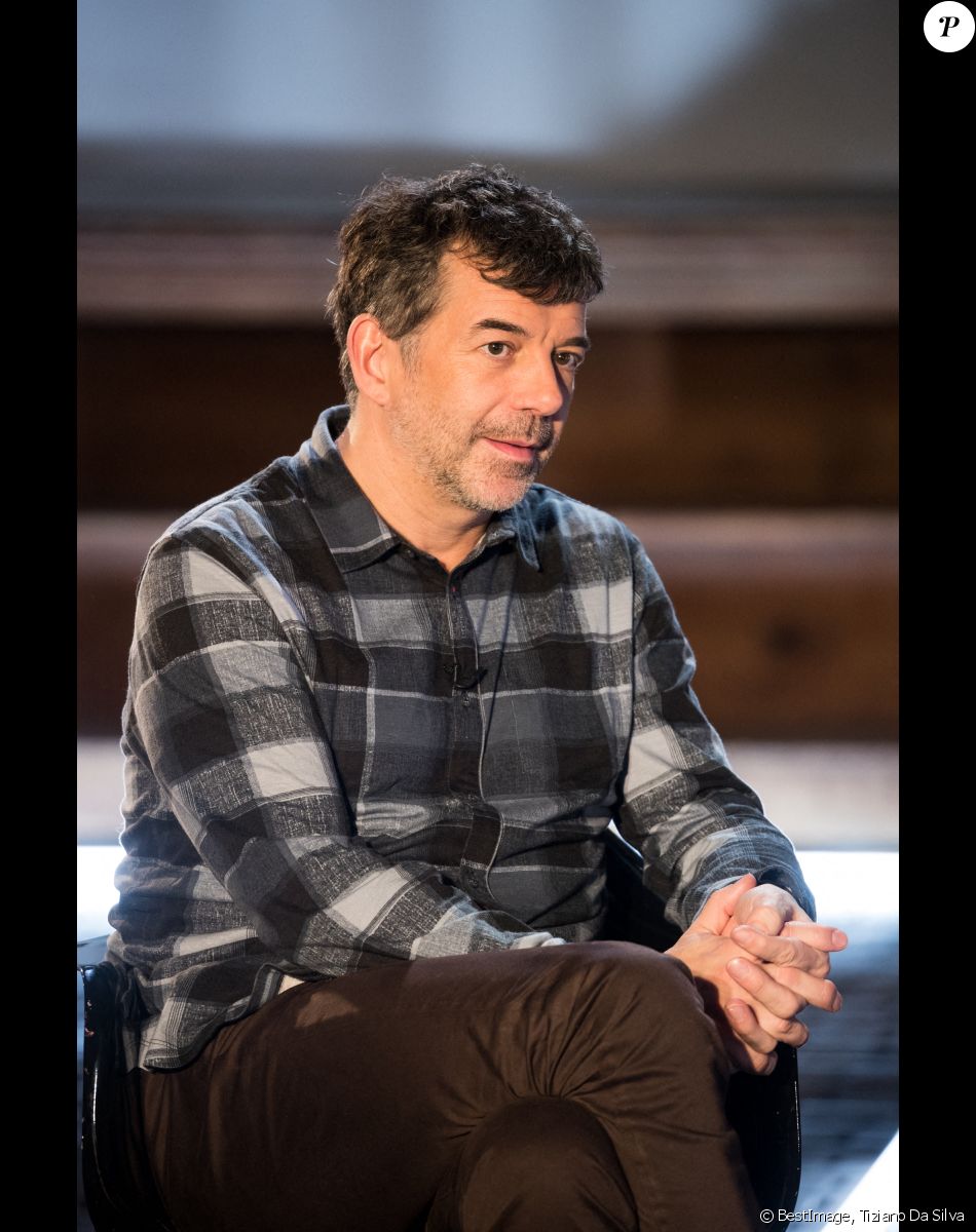 Stéphane Plaza lors de l'enregistrement de l'émission "Animaux Stars" présentée par Bernard Montiel et diffusée le 3 avril 2021 à 17h30, à Paris, France, le 2 février 2021. © Tiziano Da Silva/Bestimage