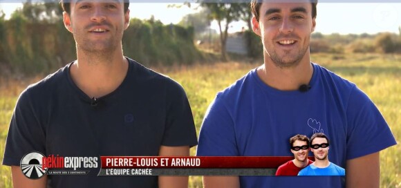 Pierre-Louis et Arnaud lors de l'épisode de "Pékin Express 2021" du 6 avril sur M6