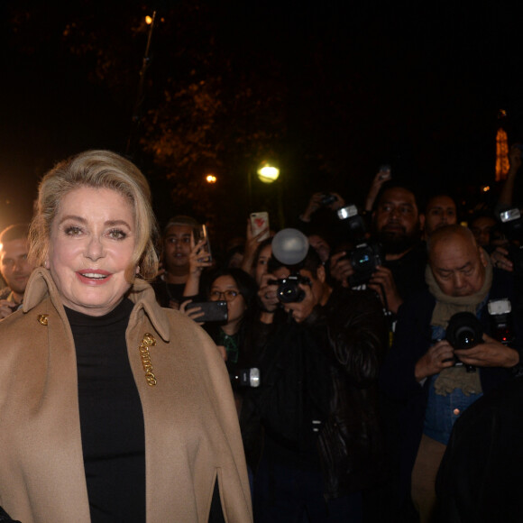 Catherine Deneuve - Arriveés au défilé "Céline" Collection Prêt-à-Porter Printemps/Eté 2020 lors de la Fashion Week de Paris, France, le 27 septembre 2019 © Veeren Ramsamy - Christophe Clovis / Bestimage