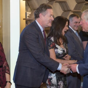 Le prince Charles, prince de Galles et Camilla Parker Bowles, duchesse de Cornouailles assistent au 90ème anniversaire de la Royal Television Society à Londres le 31 janvier 2018.