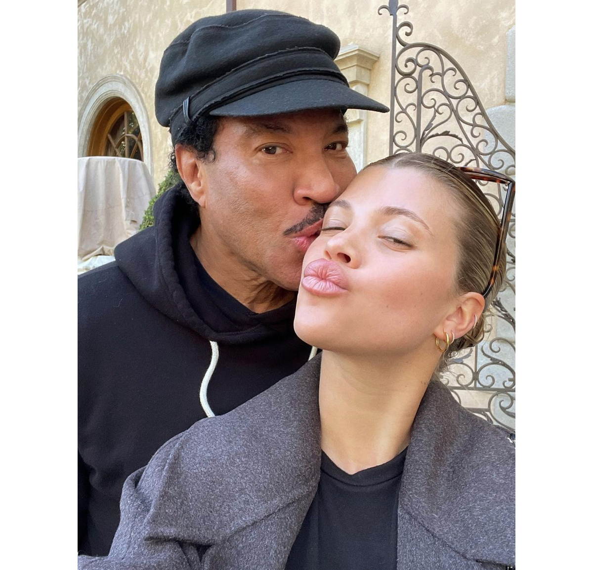 Photo : Sofia Richie et son père Lionel Richie. - Purepeople