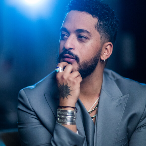 Exclusif - Backstage - Slimane - Enregistrement de l'émission "Tous ensemble pour la musique" pour la fête de la musique 2020 à l'AccorHotels Arena à Paris le 18 juin 2020. © Cyril Moreau / Veeren Ramsamy / Bestimage 