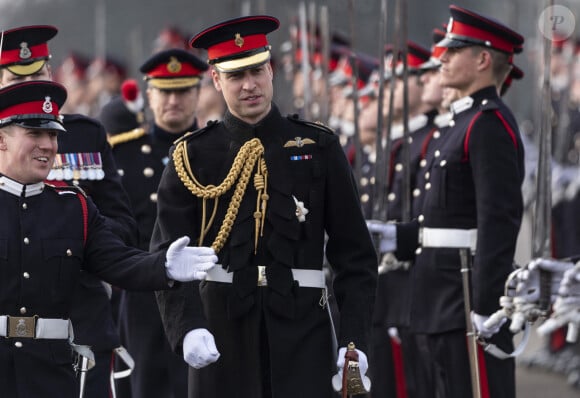 Le prince William, duc de Cambridge, participe à la Sovereign's Parade à l'académie militaire royale de Sandhurst le 14 décembre 2018. 