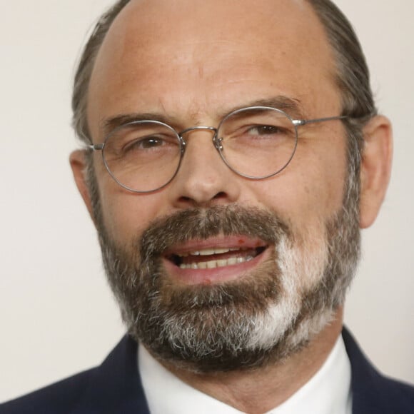 Le premier ministre Edouard Philippe - Conférence de presse sur la situation de la France face à l'épidémie de coronavirus (COVID19) à l'hôtel de Matignon à Paris le 19 avril 2020. © Thibault Camus / Pool / Bestimage 