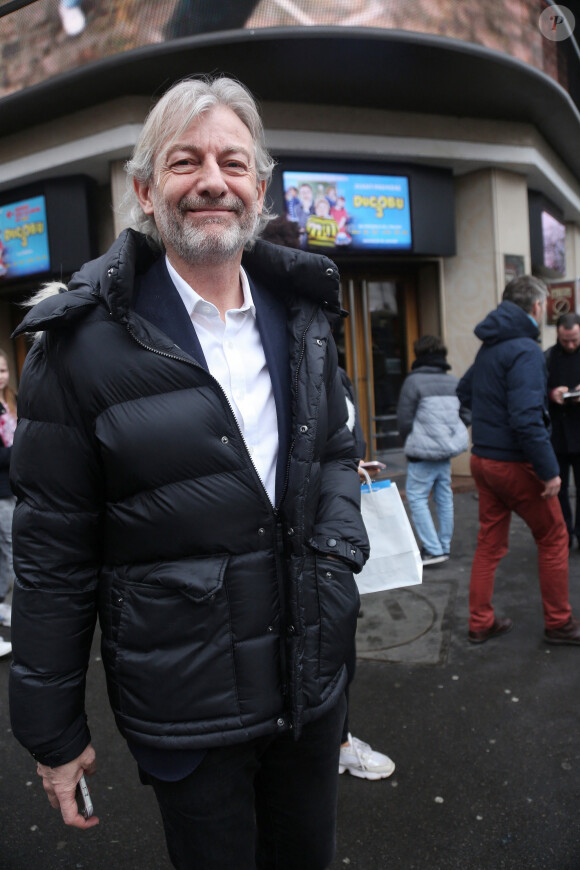 Gilles Verdez arrive à l'avant-première du film "Ducobu 3" au cinéma Le Grand Rex à Paris, France, le 26 janvier 2020. © Panoramic/Bestimage