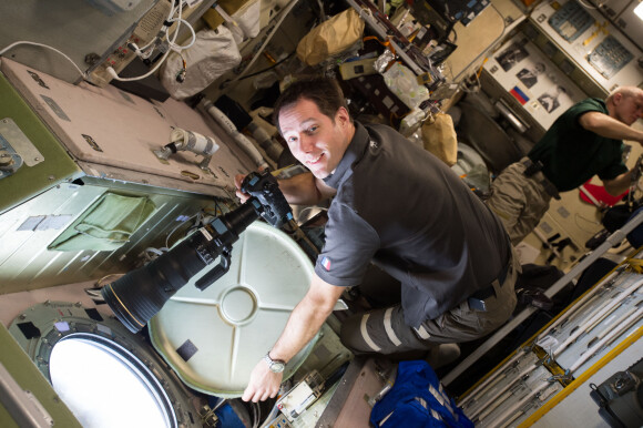 Photo prise par l'astronaute français Thomas Pesquet depuis la Station spatiale internationale. Le 28 décembre 2016