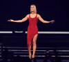 Céline Dion en concert à l'American Airlines Arena dans le cadre de sa tournée "Courage World Tour" à Miami, le 17 janvier 2020.