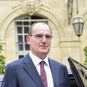 Passation de pouvoir à Matignon entre Edouard Philippe et Jean Castex, nouveau Premier ministre. Paris, le 3 juillet 2020. © JB Autissier / Panoramic / Bestimage