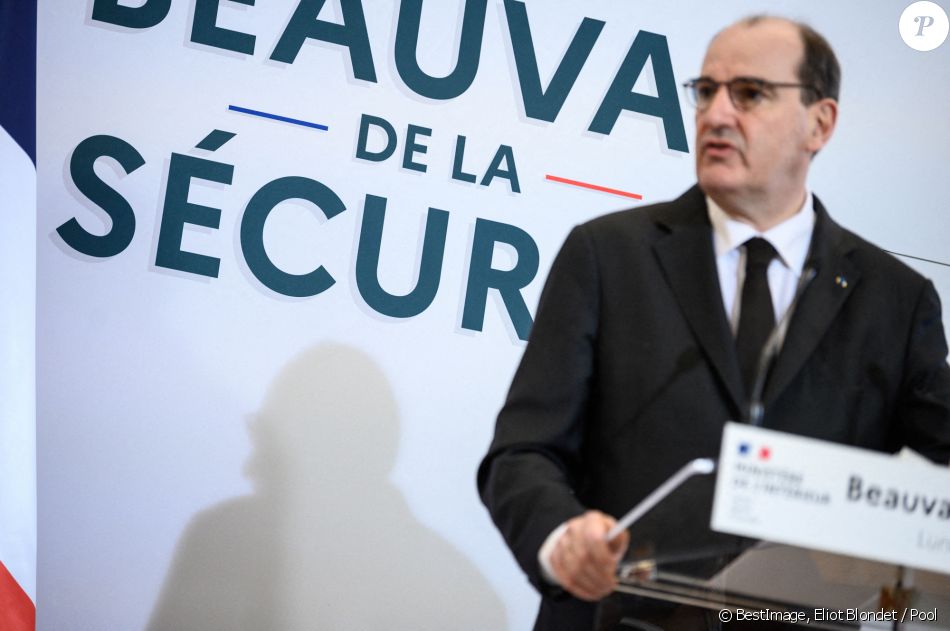 Jean Castex, premier ministre - Séance d'ouverture du Beauvau de la sécurité au ministère de l'Intérieur à Paris le 1er février 2021. © Eliot Blondet / Pool / Bestimage