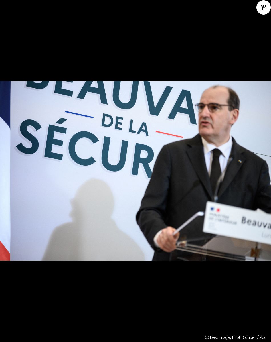 Jean Castex, premier ministre - Séance d'ouverture du Beauvau de la sécurité au ministère de l'Intérieur à Paris le 1er février 2021. © Eliot Blondet / Pool / Bestimage