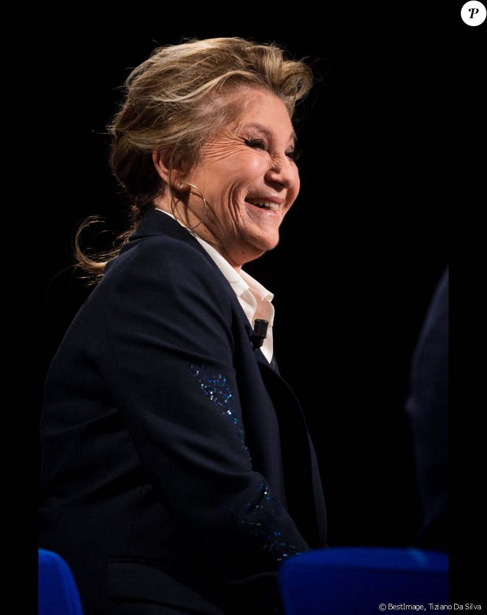 Exclusif - Sheila - Enregistrement de l'émission "La Boîte à secrets 4" à Paris, présentée par F.Bollaert, et diffusée le 10 avril sur France 3. Le 23 janvier 2020 © Tiziano Da Silva / Bestimage