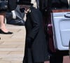 La reine Elisabeth II d'Angleterre - Arrivées aux funérailles du prince Philip, duc d'Edimbourg à la chapelle Saint-Georges du château de Windsor, Royaume Uni, le 17 avril 2021. 